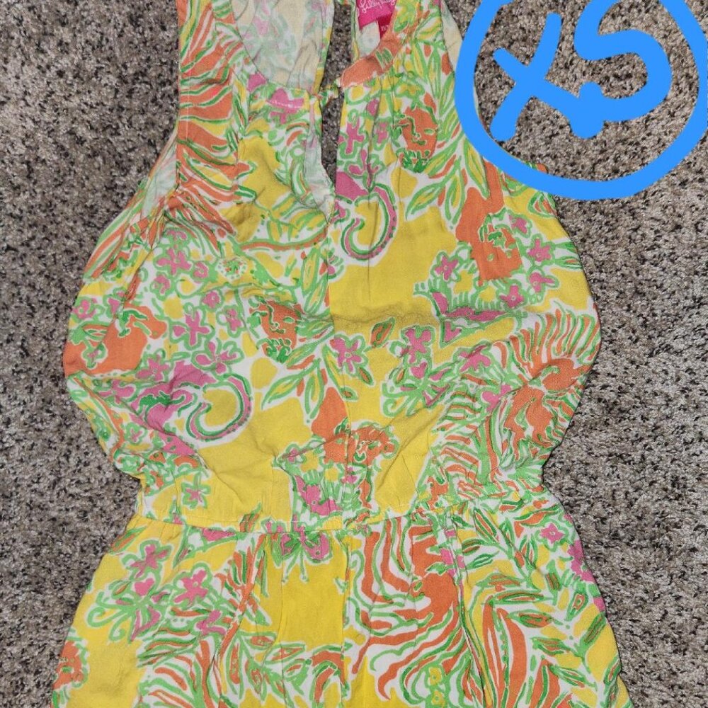 LILLY PULLITZER shorts romper WOMEN'S size XS X-SMALL